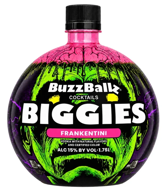 BuzzBallz Biggies Frankentini Pre-Mixed Cocktails 1.75L