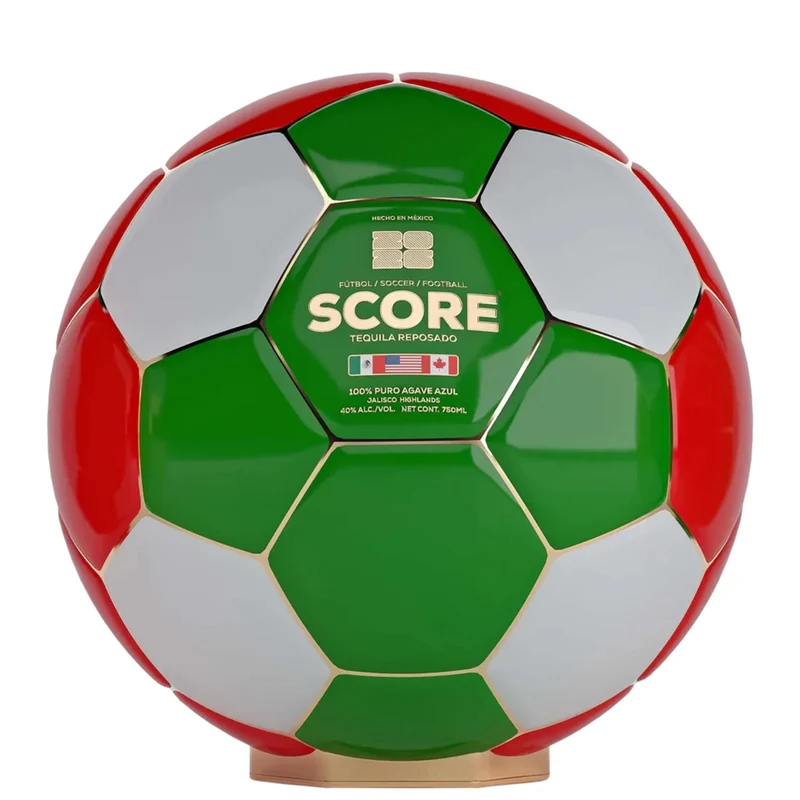 Score Reposado Soccer Ball Tequila – FIFA-Mexico Edition 750ml