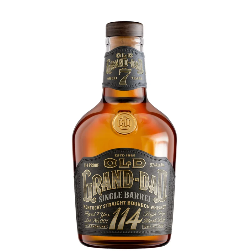 Old Grand Dad Single Barrel 114 Proof 7 Yr Bourbon 750ml