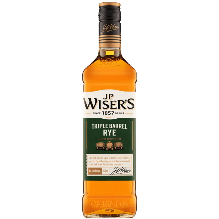 J.P. Wiser's Canadian Rye Whisky Triple Barrel