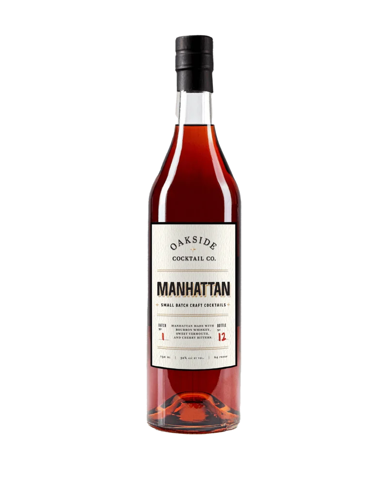 Oakside Manhattan Ready-to-Drink Cocktail 750mL
