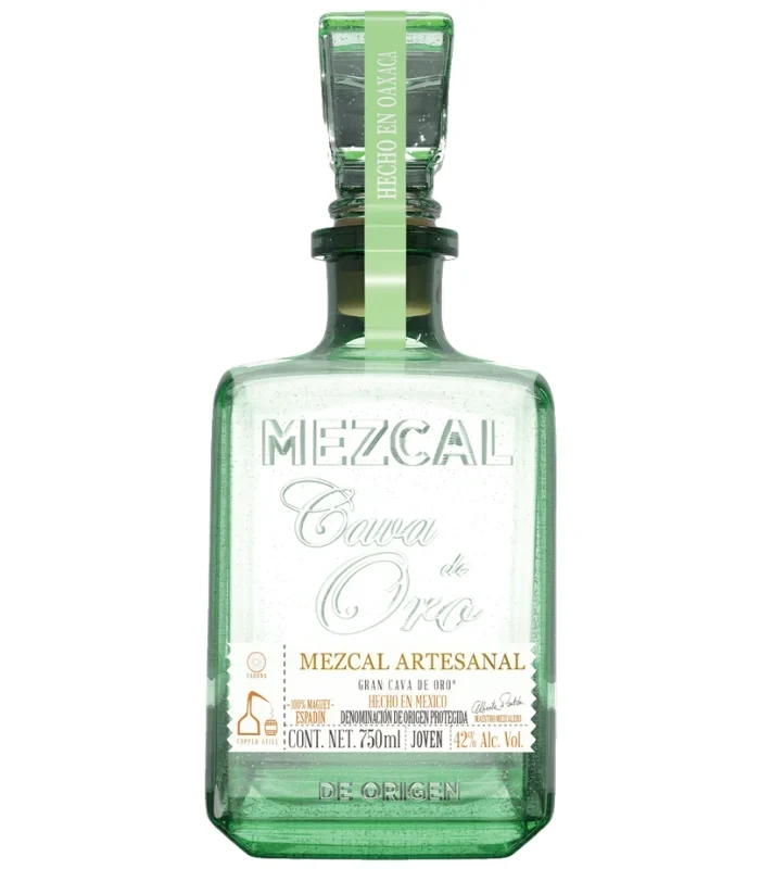 Cava De Oro Mezcal Artesanal Joven 750mL