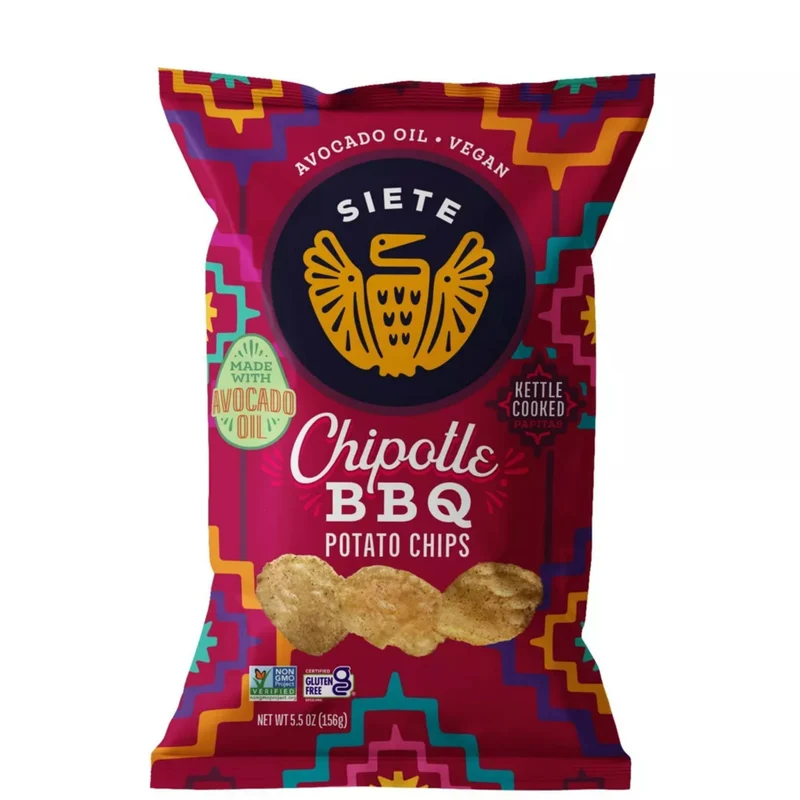 Siete Chipotle BBQ Potato Chips 5.5oz