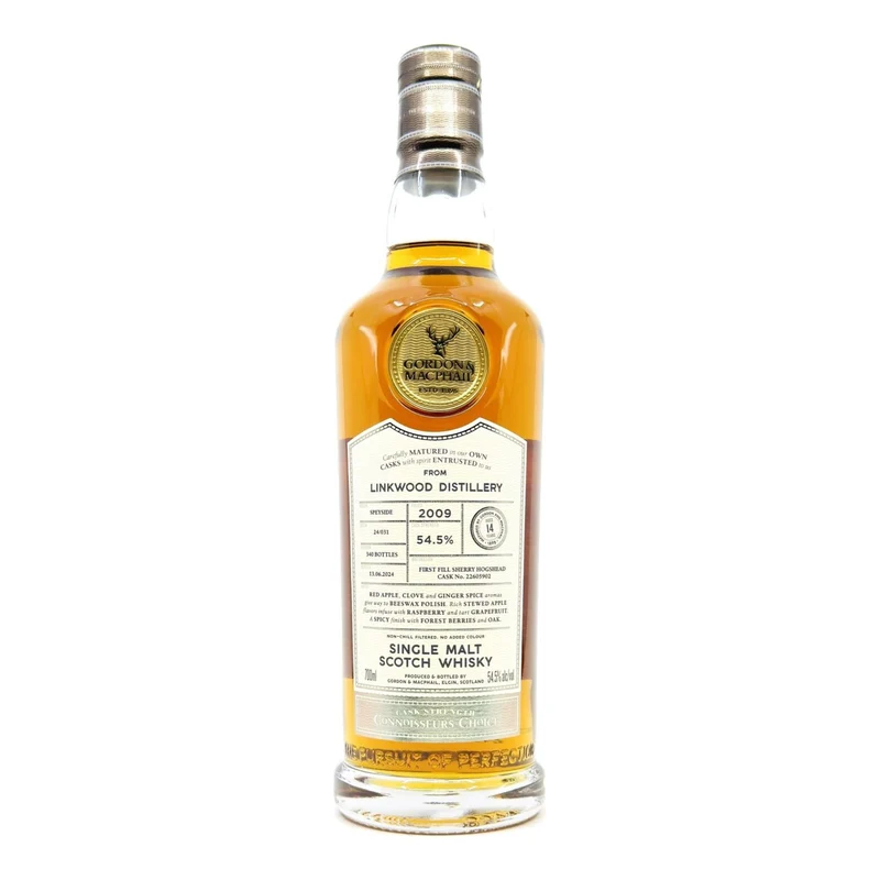 Gordon & MacPhail Connoisseurs Choice 14 Year First Fill Sherry Hogshead Cask Strength Single Malt Scotch