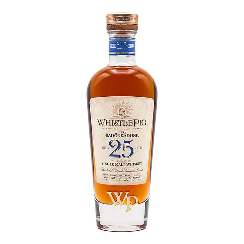 WhistlePig The Badonkadonk 25 Year Small Batch Pot Still Malt Whiskey