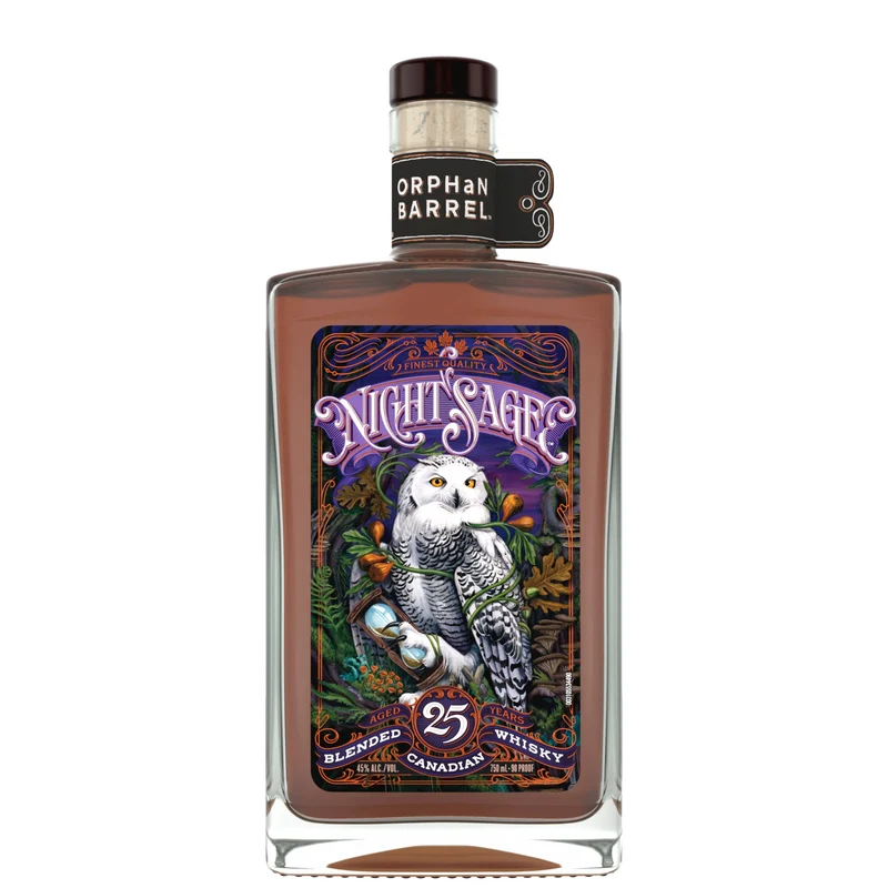 Orphan Barrel Night Sage 25 Yr Blended Canadian Whisky 750ml