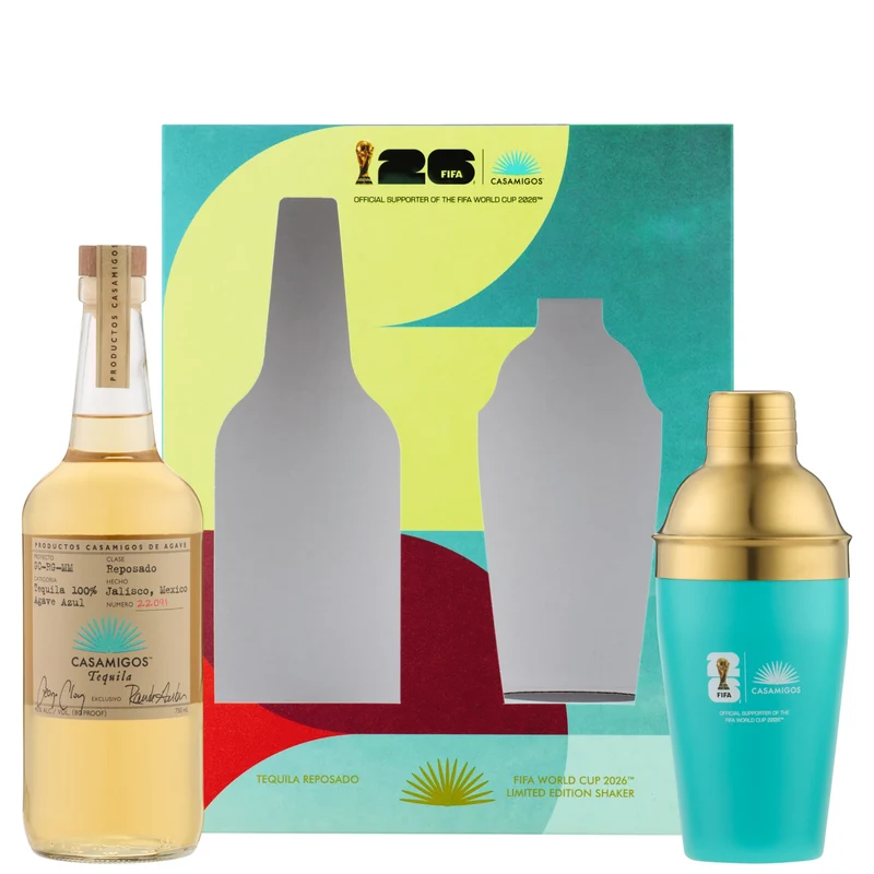 Casamigos Reposado Tequila with FIFA World Cup 2026 Limited Edition Shaker 750ml