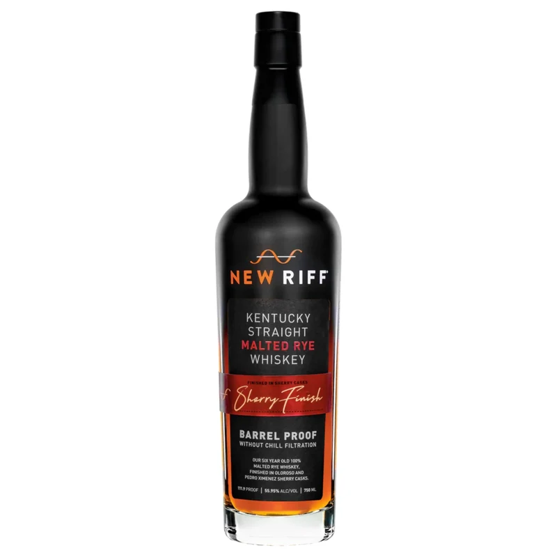New Riff Barrel Proof Malted Rye Whiskey Finished in Sherry Casks