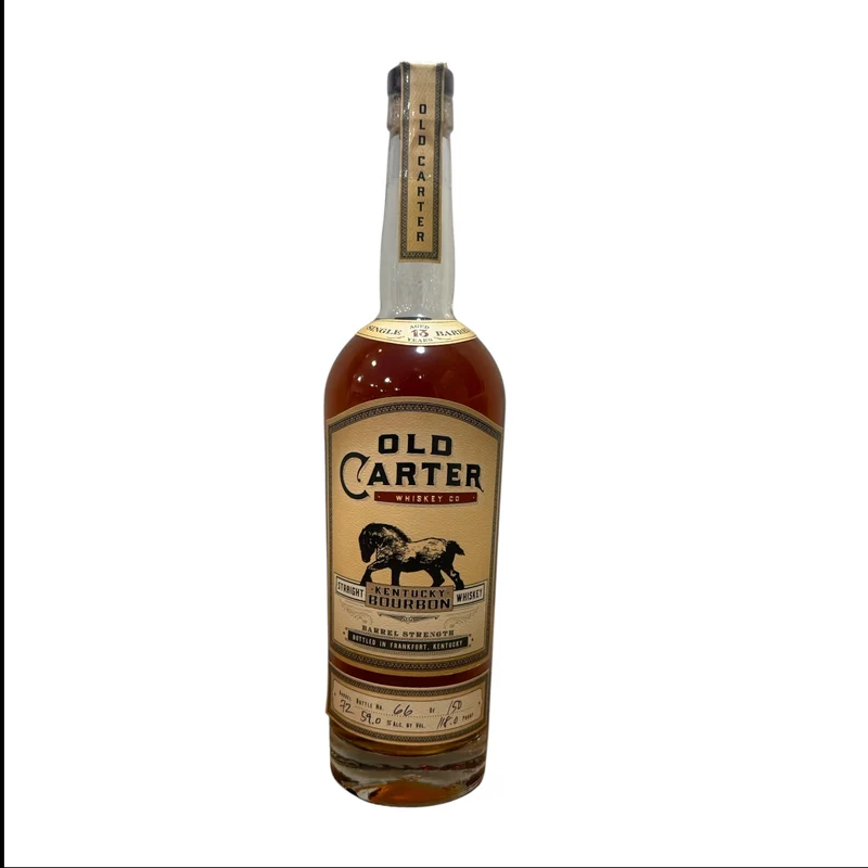 Old Carter Bourbon Whiskey #72 13 Year Single Barrel 118 Proof
