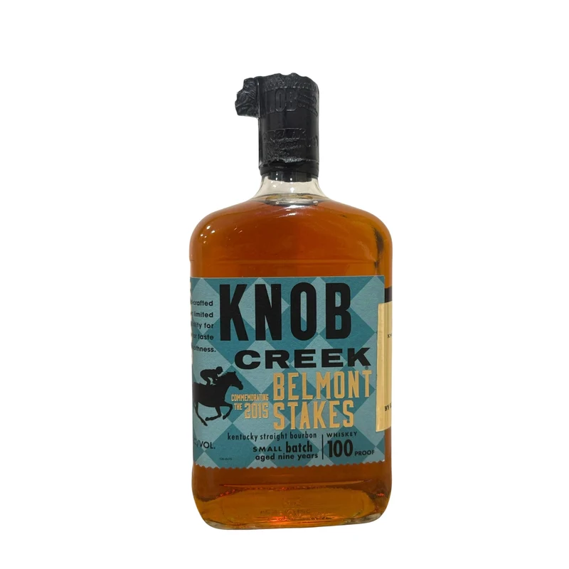 Knob Creek 2015 Belmont Stakes 9 Year Kentucky Straight Bourbon 750ml 100 Proof