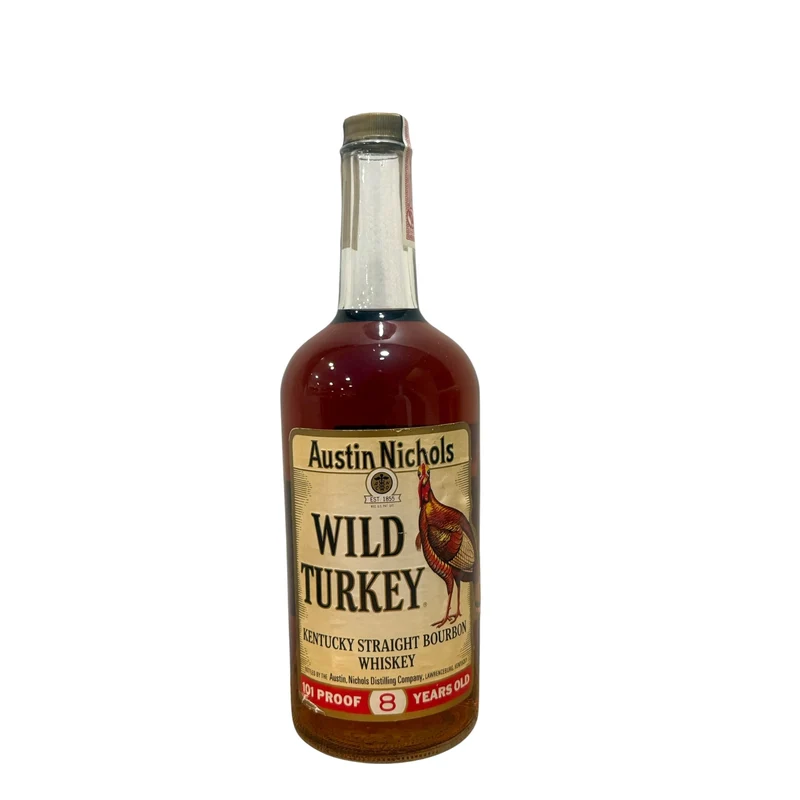 1985 Wild Turkey 8 Year 101 Proof Kentucky Straight Bourbon 1.14L Austin Nichols Swiss Export