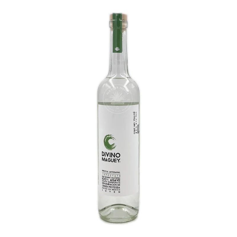Divino Maguey Mezcal Artesanal Tepeztate Joven 94