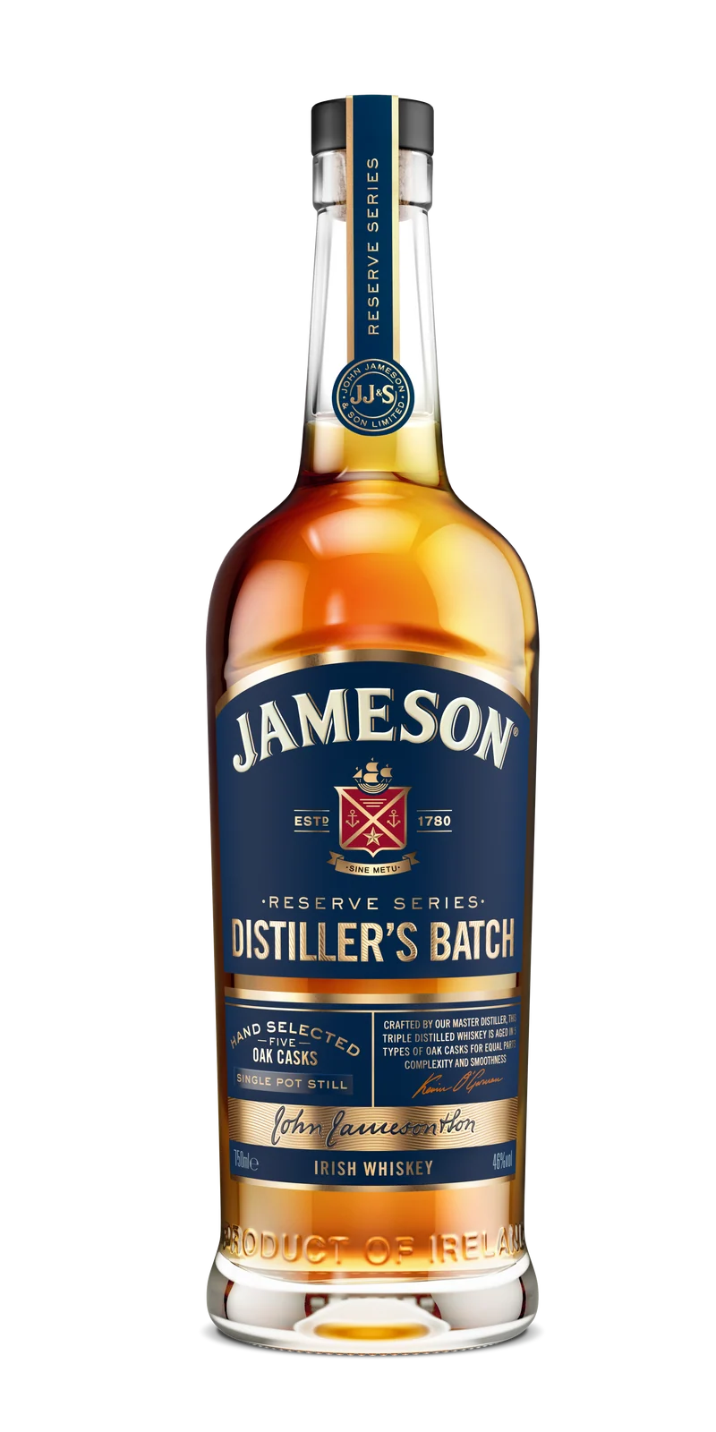 Jameson Distiller's Batch Reserve Series Irish Whiskey