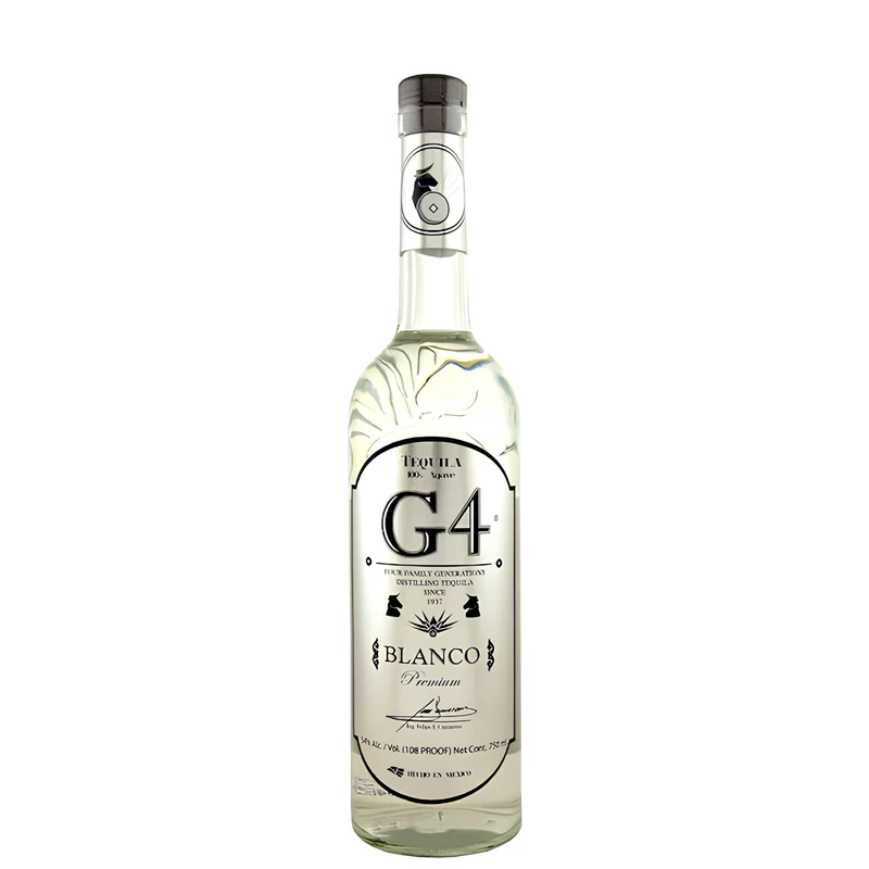 G4 Blanco High Proof Tequila 750ml