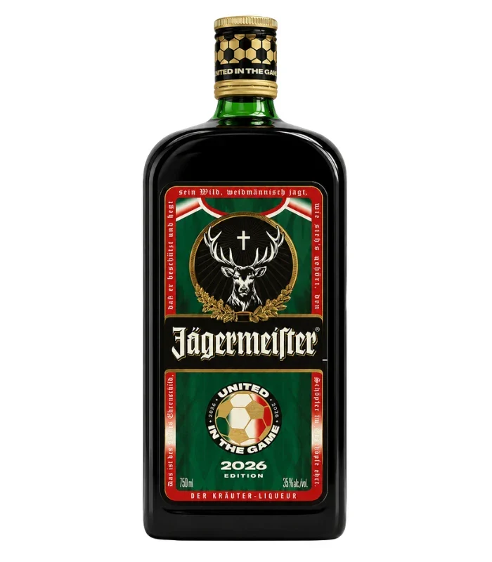 Jagermeister Liqueur Mexico "United in the Game" 2026 Edition 750mL