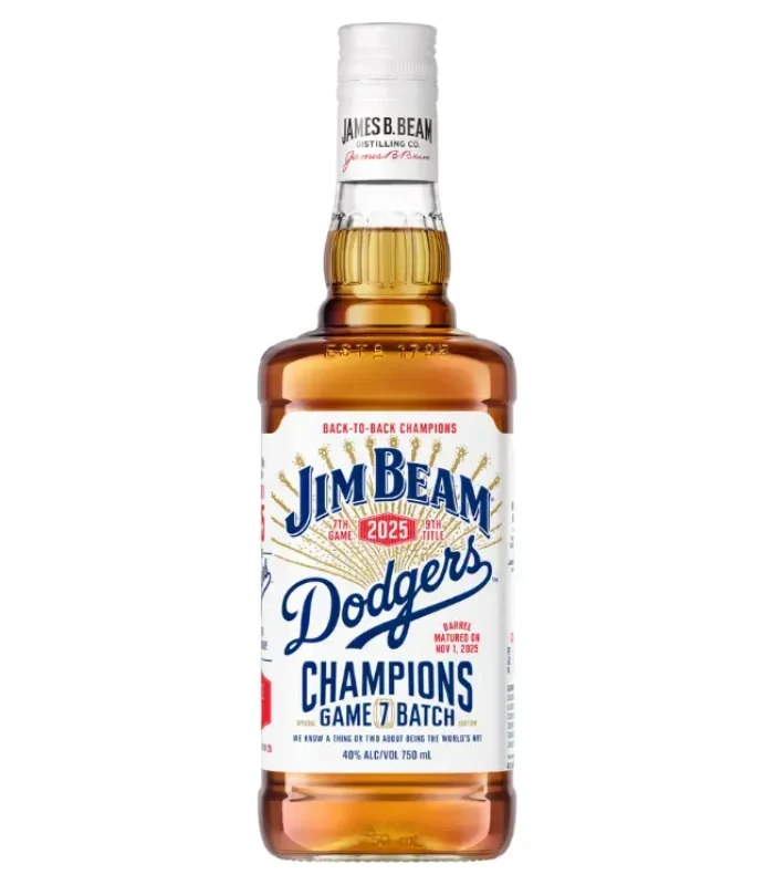 Jim Beam Dodgers Game 7 Batch 2025 Special Edition Bourbon