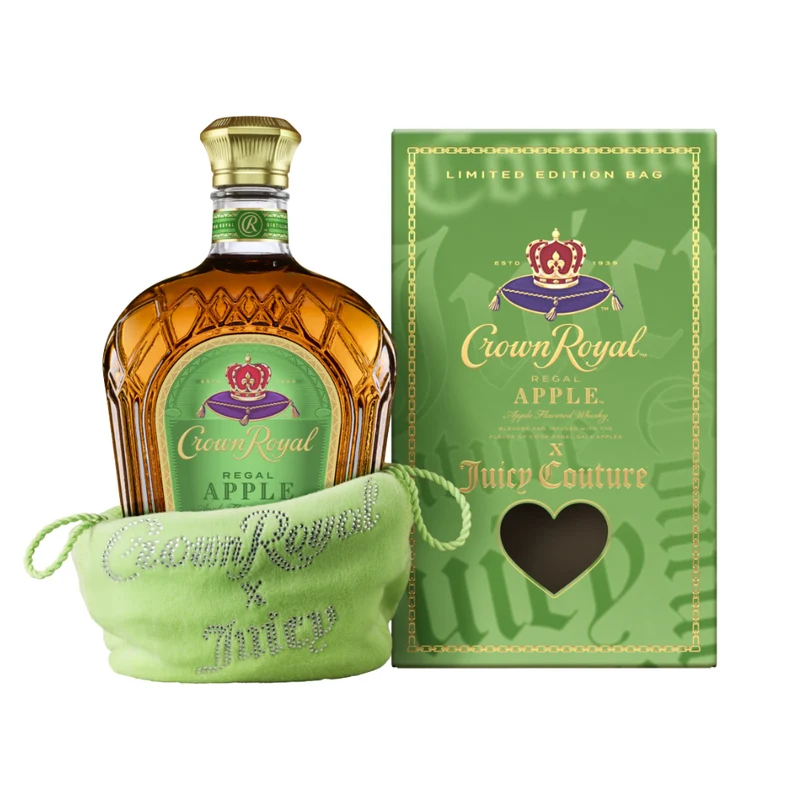 Crown Royal Apple X Juicy Couture Canadian Whisky 750mL