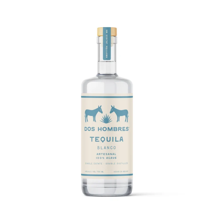 Dos Hombres Tequila Blanco 750mL