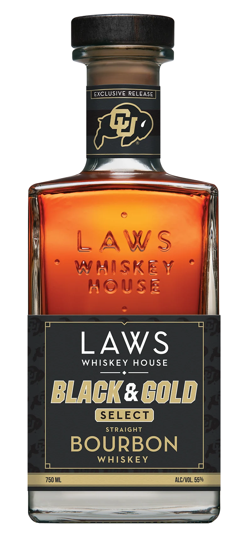 Laws Black & Gold Select Four Grain Straight Bourbon 750mL