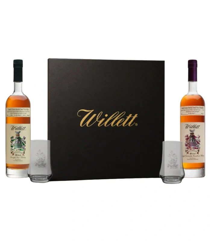 Willett Family Estate 2-Bottle Gift Set with 2 Glasses