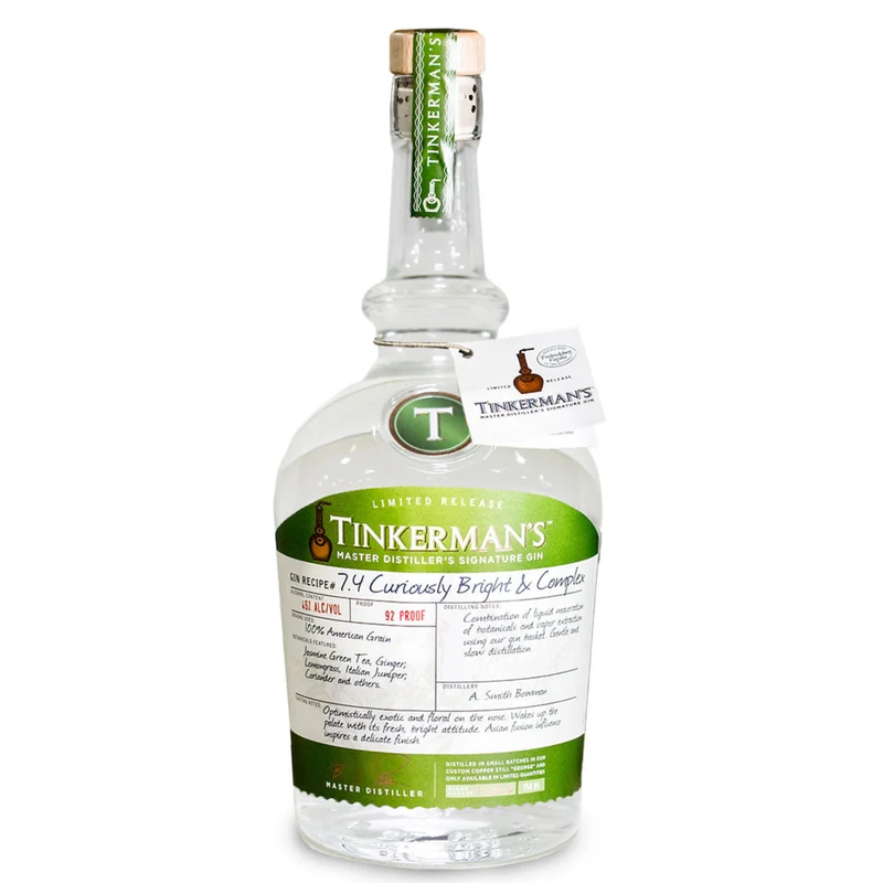 Tinkerman's Curiously Bright & Complex Gin