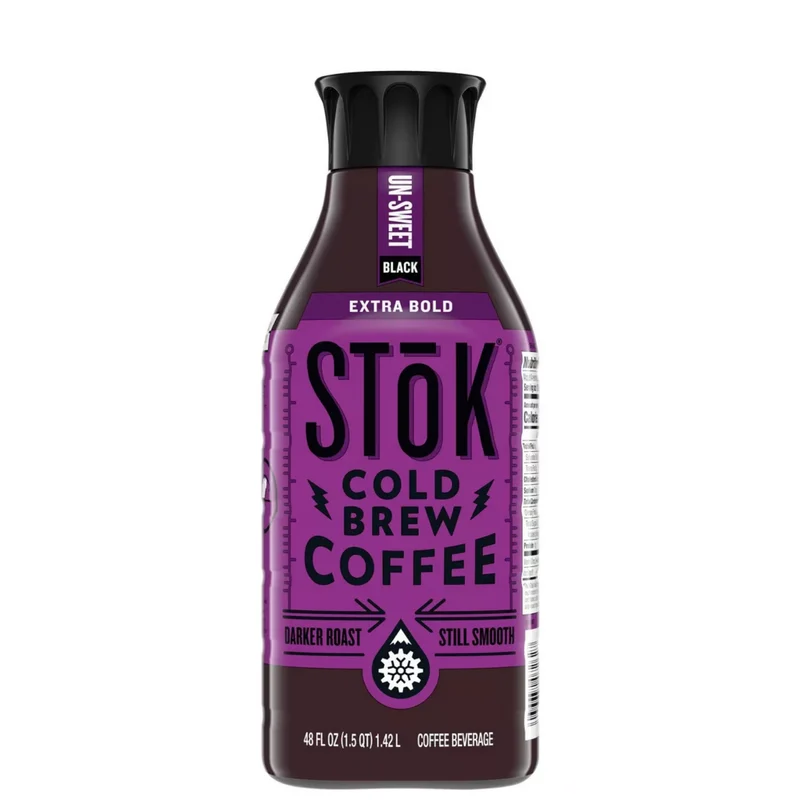 SToK Extra Bold Unsweetened Cold Brew Coffee 48oz