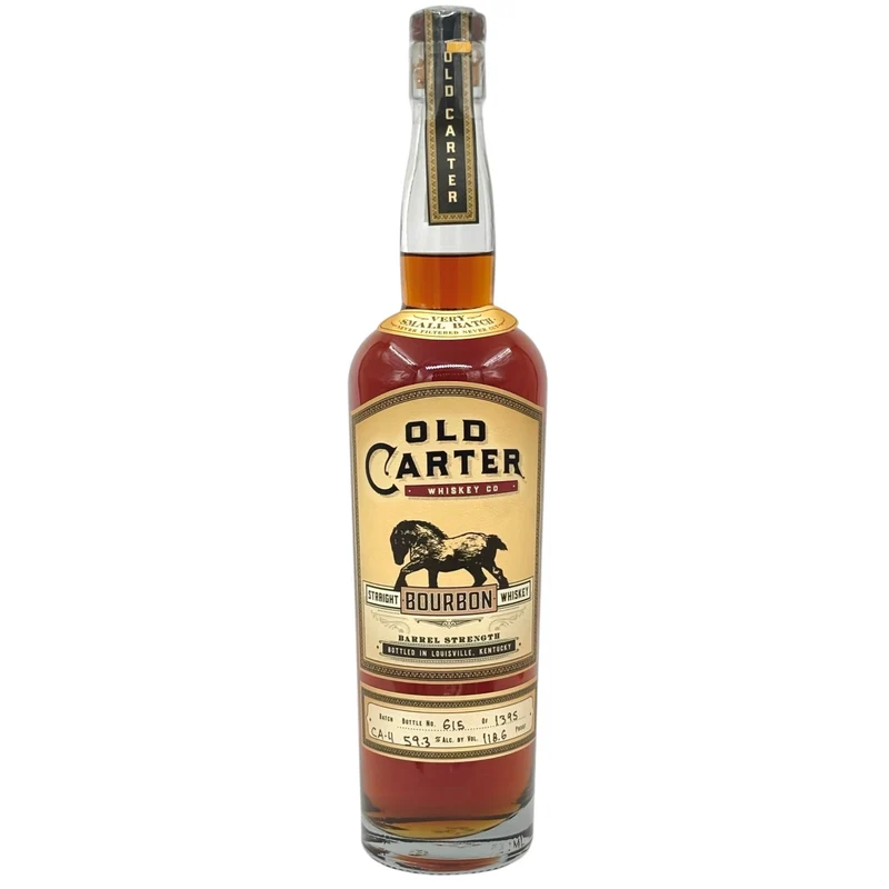 Old Carter Batch 4-CA Barrel Strength Straight Bourbon Whiskey