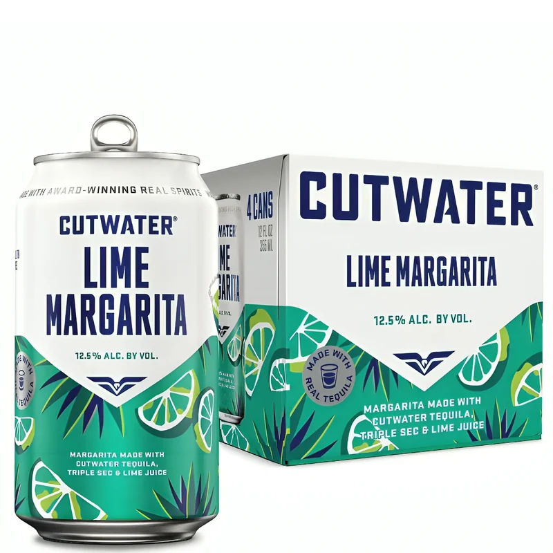 Cutwater Lime Margarita 4pk Can 12oz
