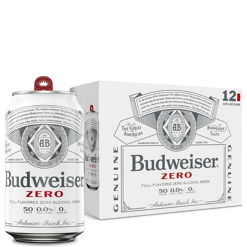 Budweiser Zero Non Alcoholic 12pk Can 12oz