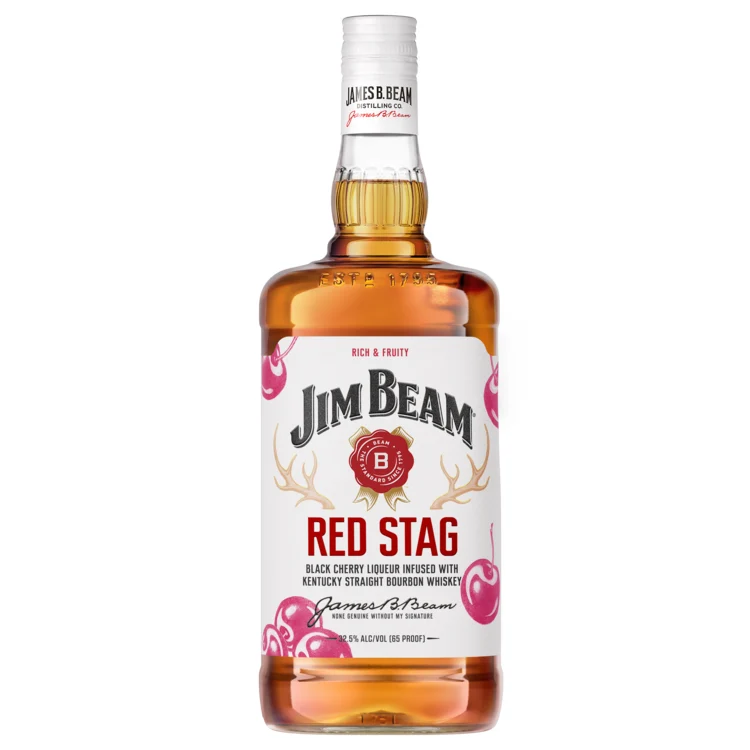 Red Stag by Jim Beam Black Cherry Infused Bourbon 1.75L