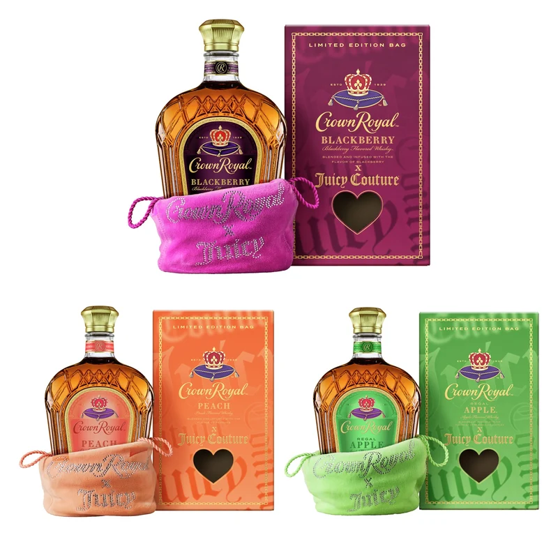 Crown Royal X Juicy Couture 3-Flavor Bundle