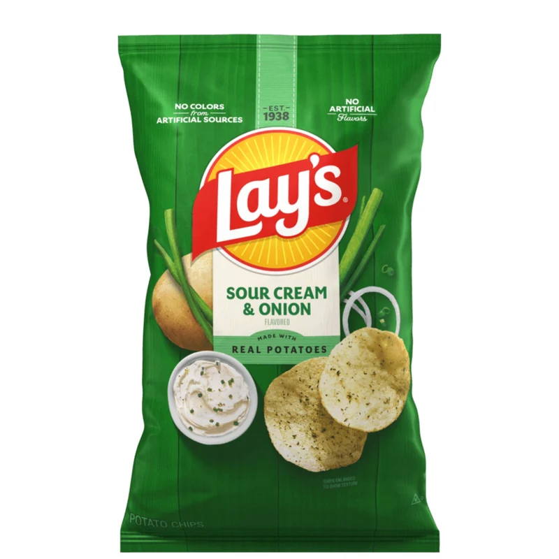 Lay's Sour Cream & Onion Flavored Potato Chip 7.75oz