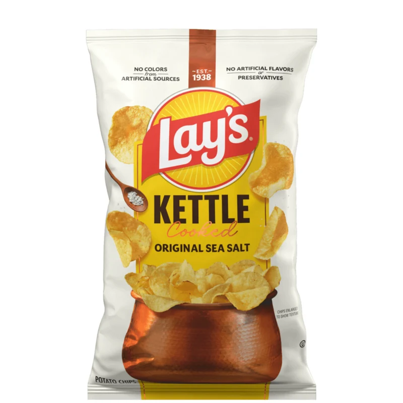 Lay's Kettle Cooked Original Potato Chips 8oz