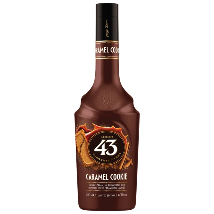 Licor 43 Caramel Cookie Cream Liqueur Limited Edition 750mL