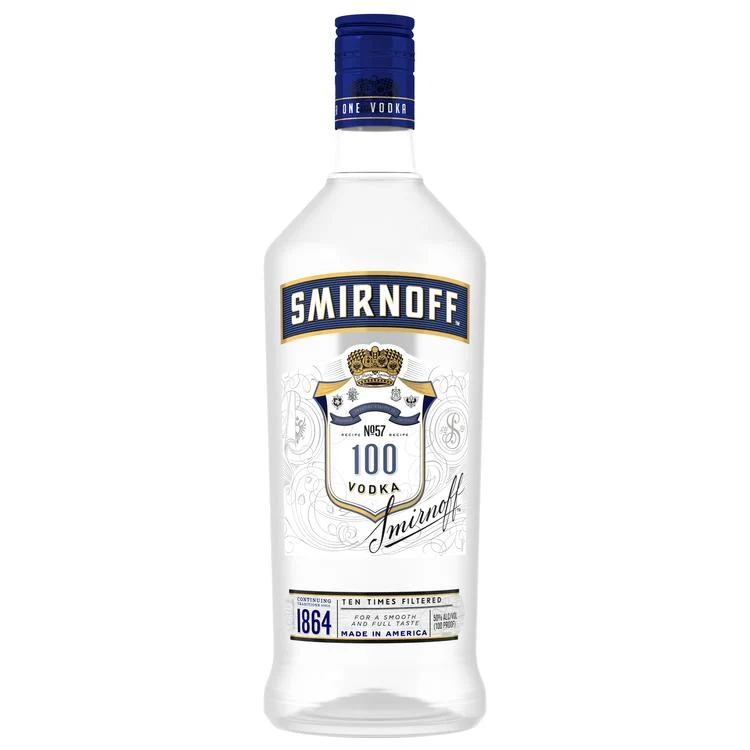 Smirnoff 100 Proof Vodka 1.75L