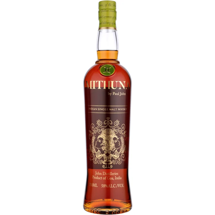 Paul John Mithuna Single Malt Whisky 750mL