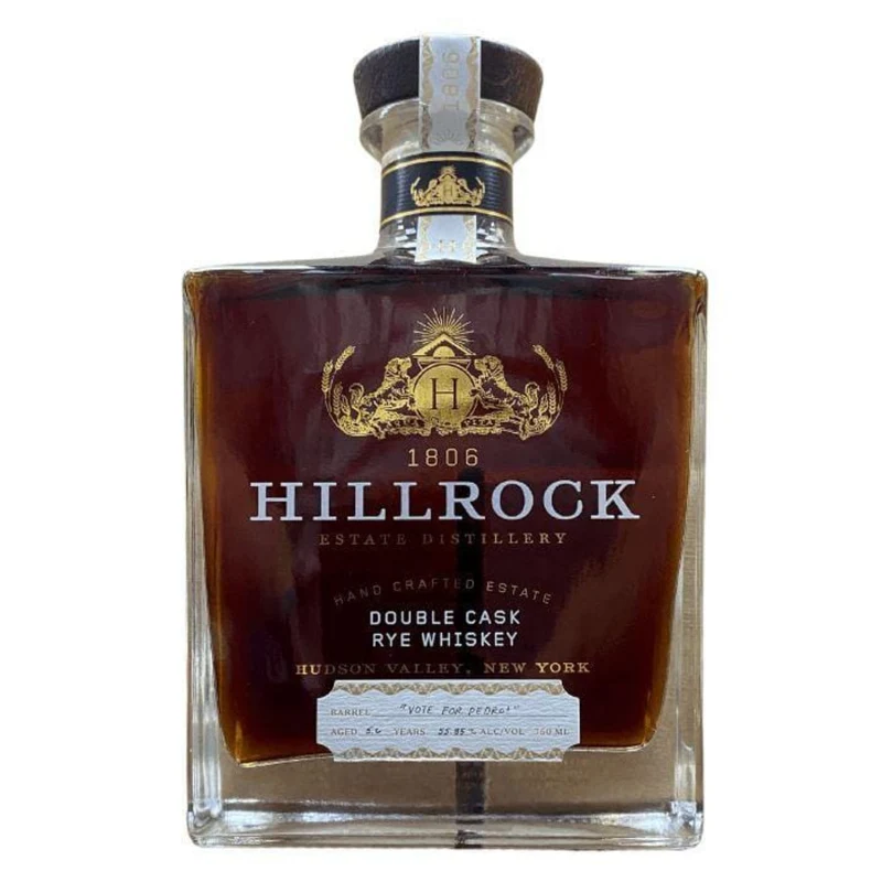 Hillrock Estate Distillery Pedro Ximénez Finish Double Cask Rye Whiskey Hudson Valley New York