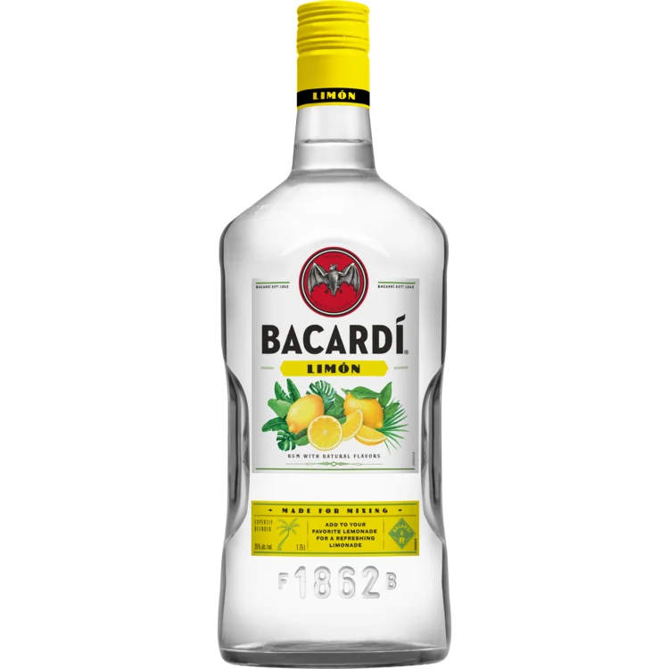 Bacardi Limon Citrus Flavored Rum 1.75L