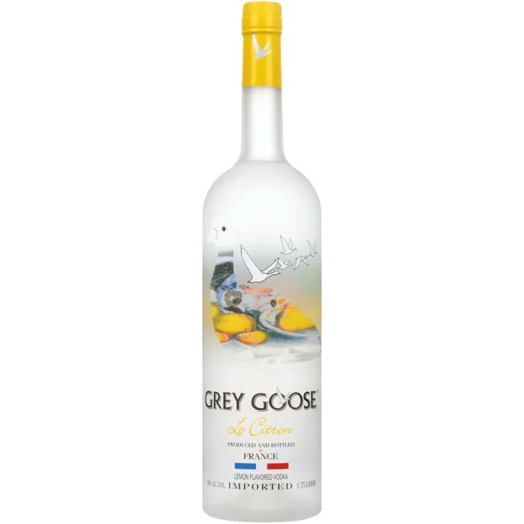 Grey Goose Le Citron Flavored Vodka 1.75L