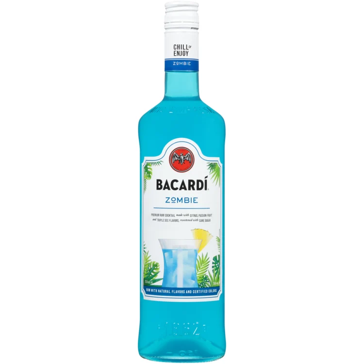 Bacardi Zombie Classic Cocktails 750mL