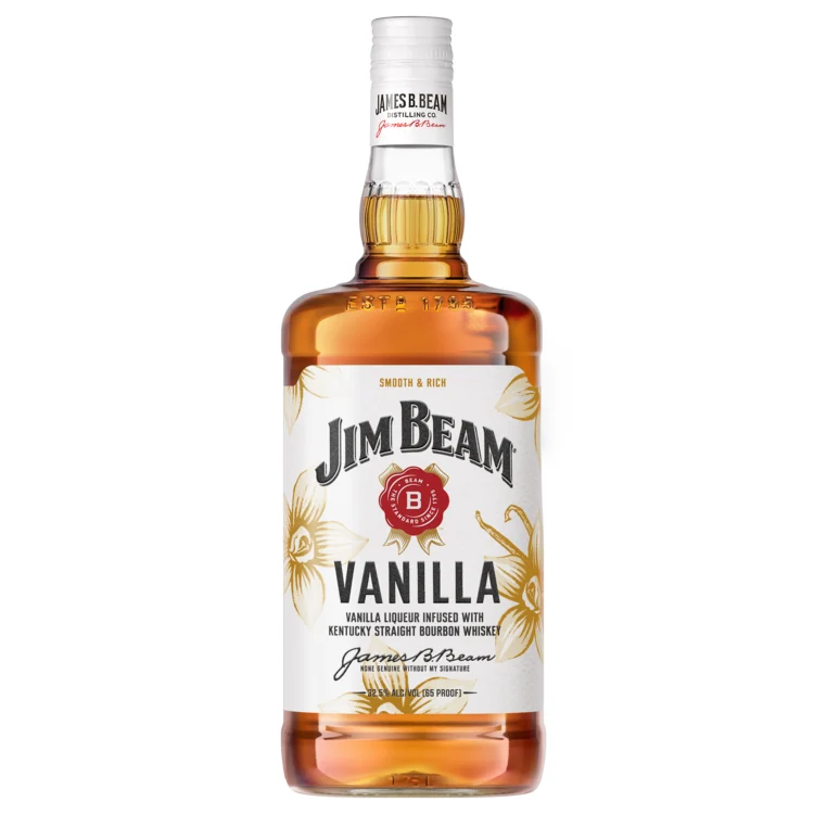 Jim Beam Vanilla Flavored Whiskey 1.75L