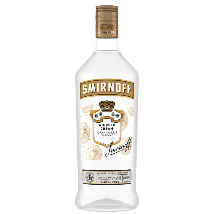 Smirnoff Whipped Cream Flavored Vodka 1.75L