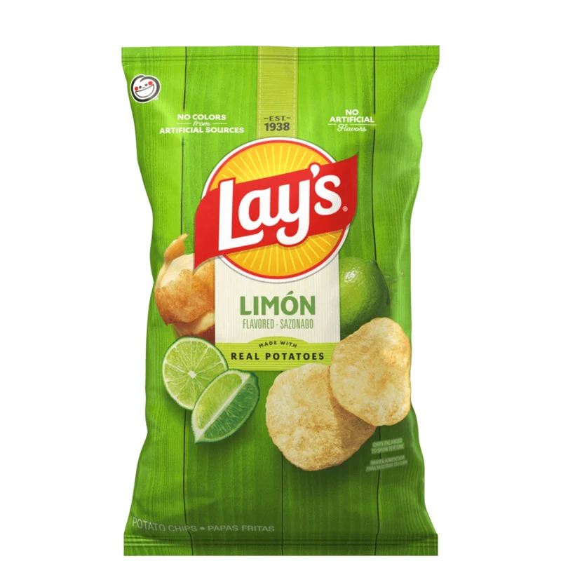 Lay's Potato Chips Limon 7.75oz