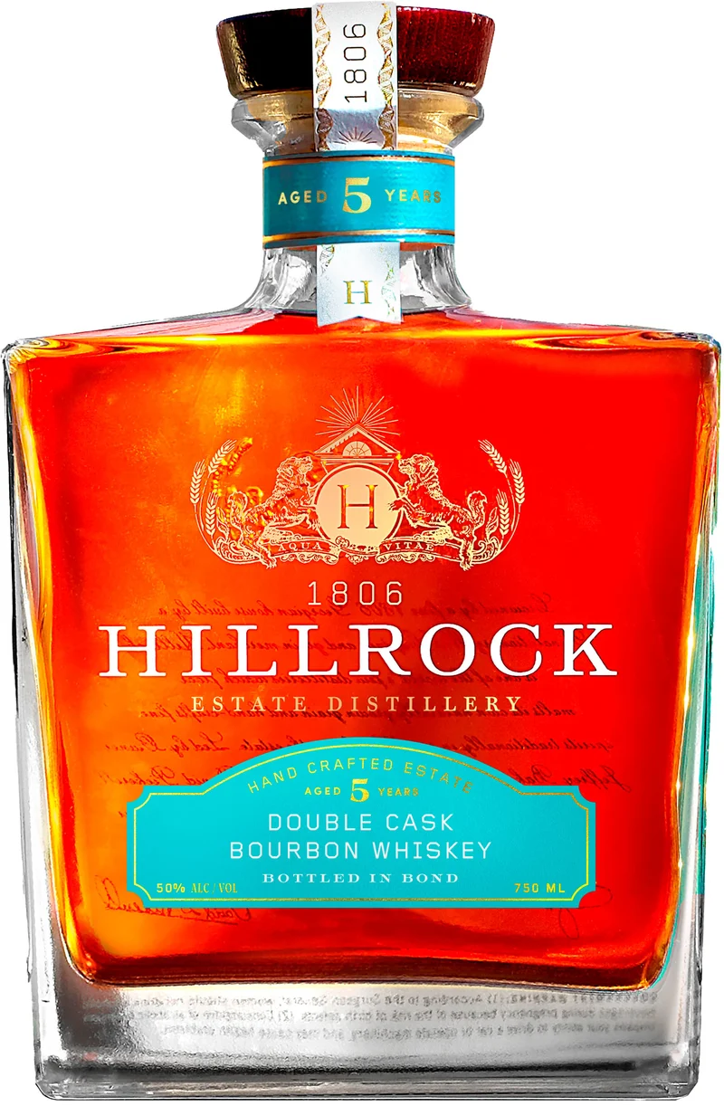 Hillrock 5 Year Old Double Cask Bottled In Bond Bourbon Whiskey 750ml