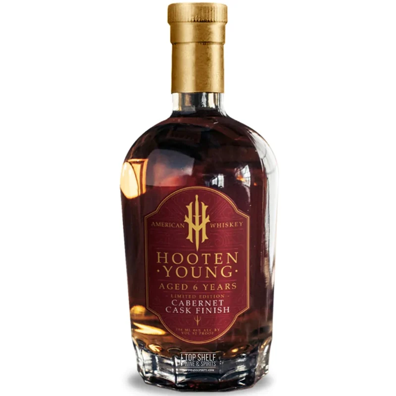 Hooten Young 6 Year Cabernet Cask American Whiskey 92 Proof 750mL