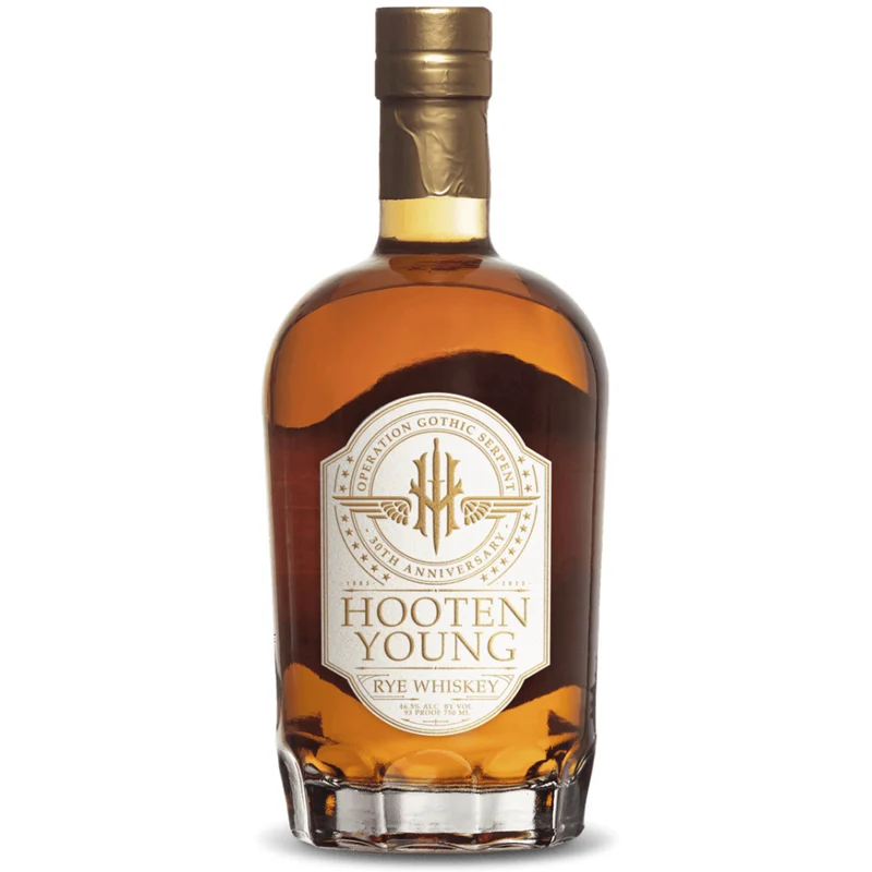 Hooten Young 30th Anniversary Operation Gothic Serpent Rye Whiskey 750mL
