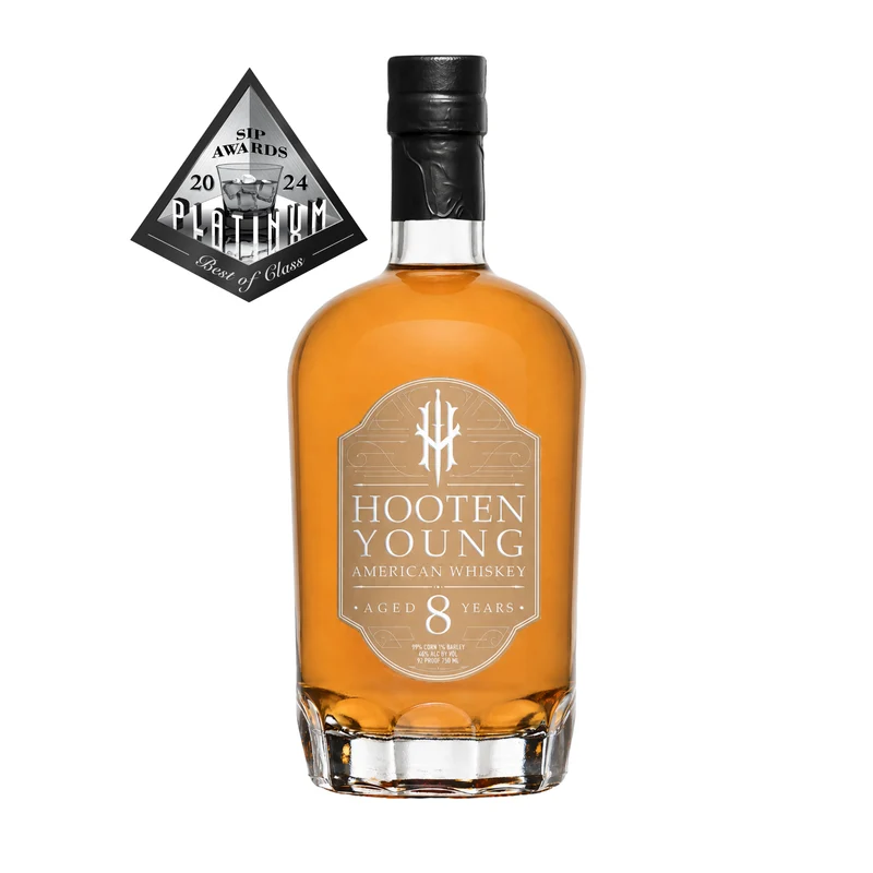 Hooten Young 8 Year American Whiskey 750mL