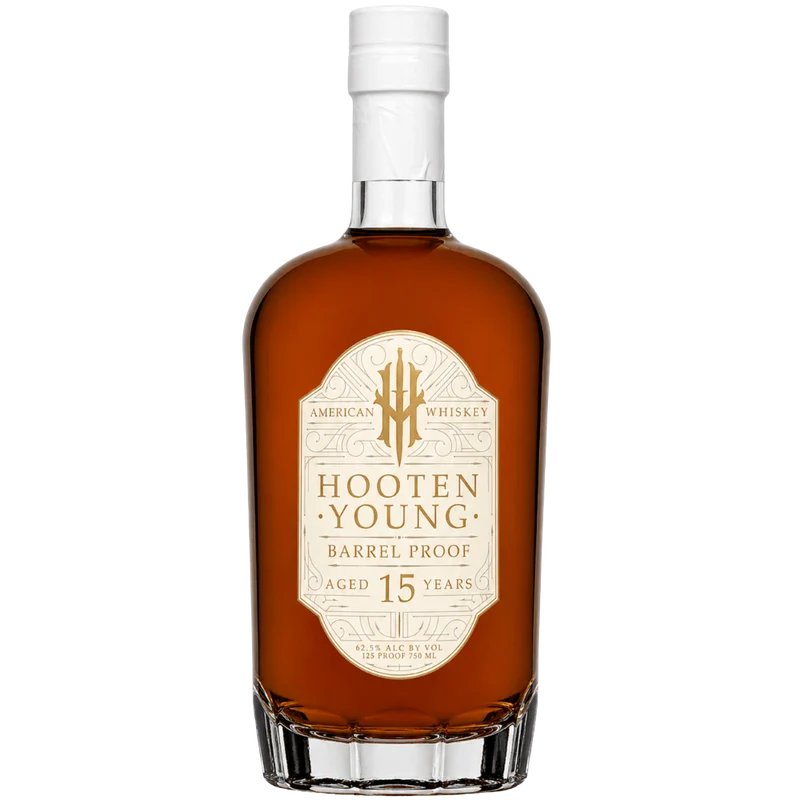 Hooten Young 15 Year Barrel Proof American Whiskey 125 Proof 750mL