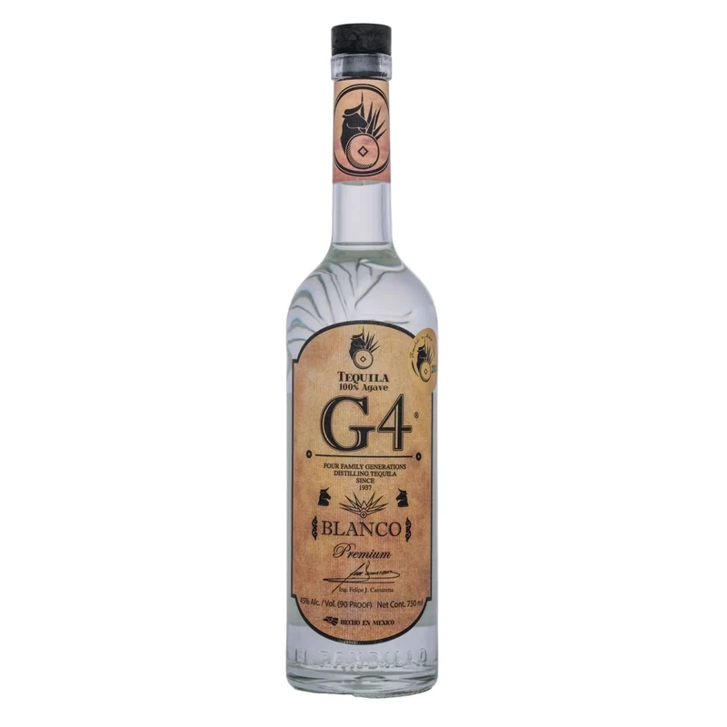 G4 Tequila Blanco De Madera 90 Proof