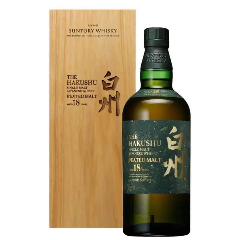 The Hakushu Aged 18 Years Peated Malt Single Malt Japanese Whiskey 2025 Edition